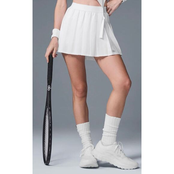 Alo Yoga Varsity Tennis Mini Skirt - Picture 1 of 8